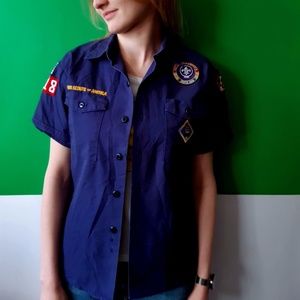 Boy Scouts of America Blue Shirt